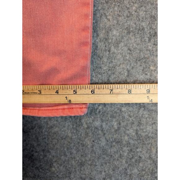 Levi's Jeans 28 Demi Curve Women's Pink Mid-Rise Cotton Denim Pants 24" Inseam - Picture 8 of 13